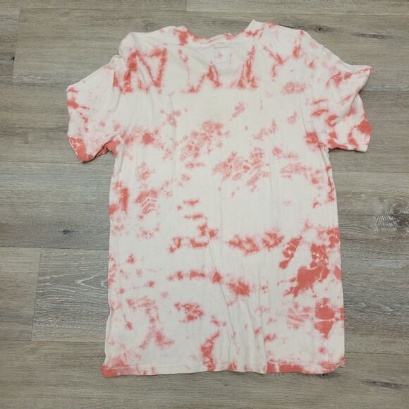 Vintage Style Vans Tie Dye T Shirt size M Orange and White - Picture 3 of 5